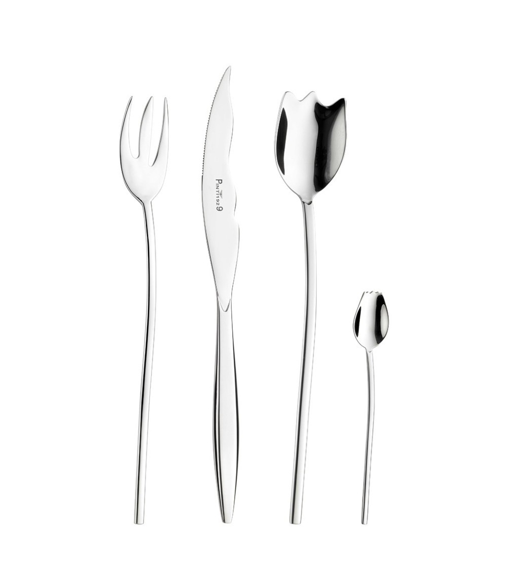 Tulipani Extra Cutlery Set - Gift Box (24 pieces) » Online Shop » Pinti Inox