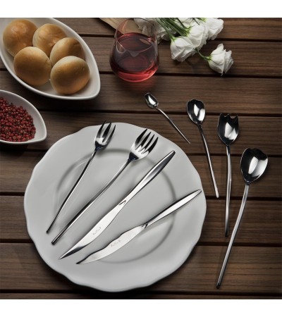 Tulipani Extra Cutlery Set - Gift Box (24 pieces) » Online Shop » Pinti Inox