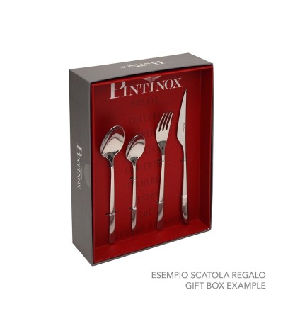 Settecento cutlery with steel handle » Online Shop » Pinti Inox