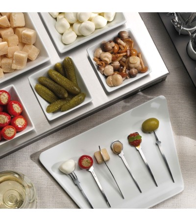 Happy Hour appetizer spoons 40 pieces » Online Shop » Pinti Inox