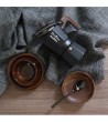 Caffettiera Moka Black&Wood in alluminio » Vendita Online » Pinti Shop