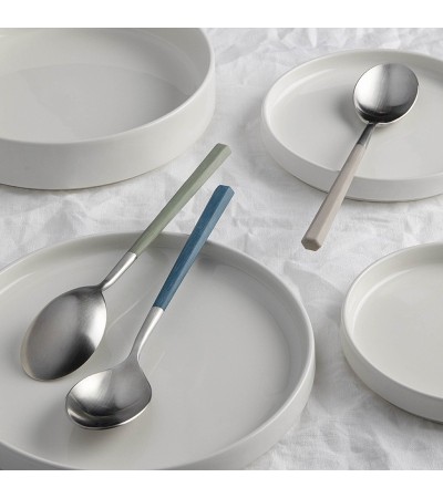 Hive cutlery set with taupe handle » Online Shop » Pinti Inox