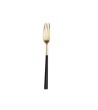 Hive gold cutlery set with black handle » Online Shop » Pinti Inox