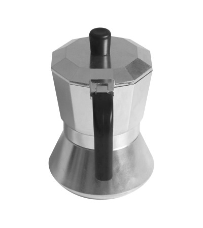 Capri Stovetop Espresso Maker made of food-grade aluminum for induction» Online Shop » Pinti Inox