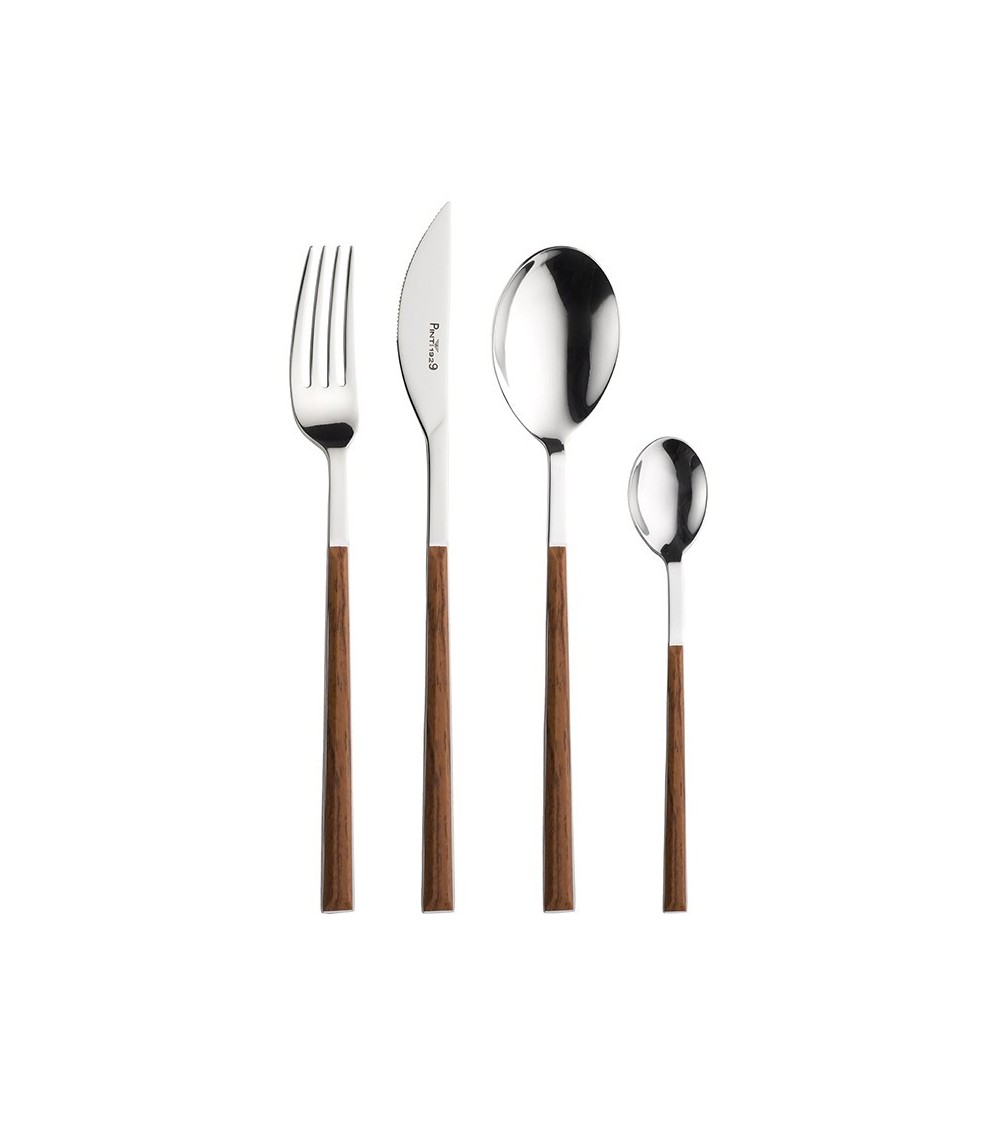 Sushi mahogany tableware (24 pieces)  » Online Shop » Pinti Inox