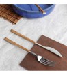 Sushi teak tableware (24 pieces)  » Online Shop » Pinti Inox