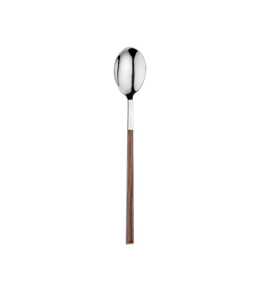 Sushi Moka spoons with mahogany handle » Online Shop » Pinti Inox