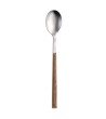 Sushi Moka satin spoons with teak handle » Online Shop » Pinti Inox