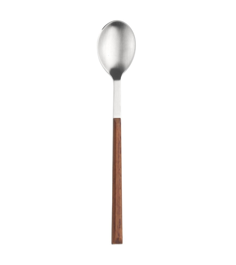 Sushi Moka satin spoons with ebony handle » Online Shop » Pinti Inox