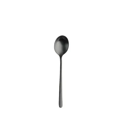 Sky cutlery set with black steel and satin finish » Online Shop » Pinti Inox