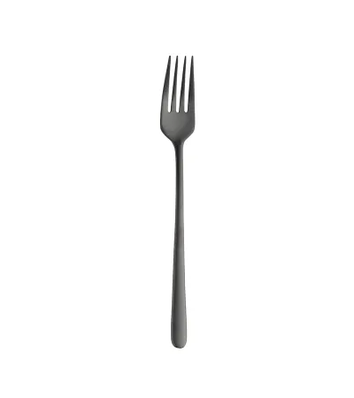 Sky cutlery set with black steel and satin finish » Online Shop » Pinti Inox