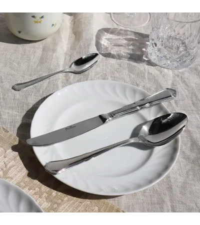 Settecento cutlery with steel handle » Online Shop » Pinti Inox