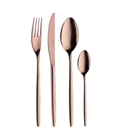 Olivia Treasure Copper cutlery with steel handle » Online Shop » Pinti Inox