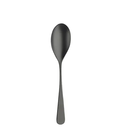 Black Satin Stainless Steel Audrey Tableware Set » Online Shop » Pinti