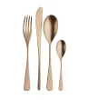 Copper Satin Stainless Steel Audrey Tableware Set » Online Shop » Pinti