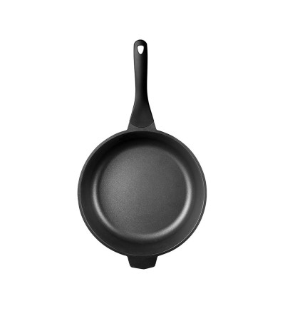 PRO » 28 cm aluminum deep frying pan with non-stick interior » Online Shop » Pinti Inox