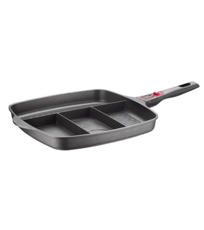 PRO 32x32 cm aluminum non-stick multipan with removable handle » Online Shop » Pinti Inox