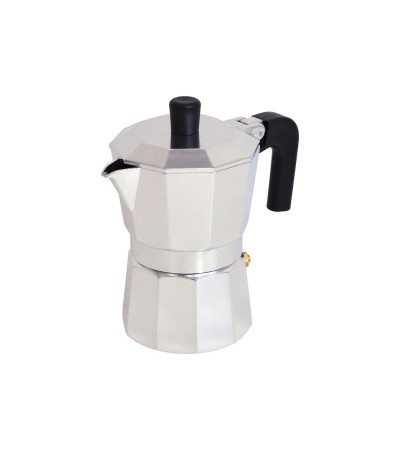 Capri Stovetop Espresso Maker made of food-grade aluminum » Online Shop » Pinti Inox