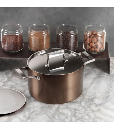 3.0 low casserole made of trimetal without lid » Online Shop » Pinti Inox