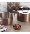 3.0 low casserole made of trimetal without lid » Online Shop » Pinti Inox