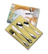 Arca di No» 18/10 stainless steel children's cutlery set (4 pieces) » Online Shop » Pinti Inox